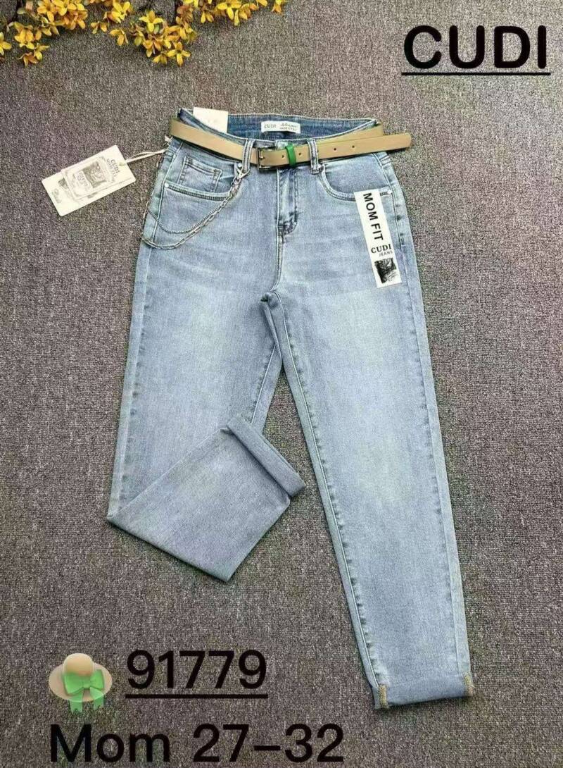 Spodnie damskie jeans Roz 27-32, 1 Kolor .Paczka 10 szt